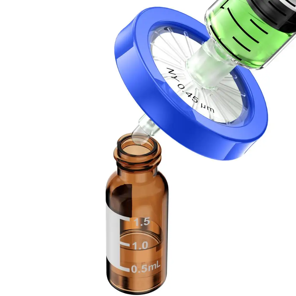 Ks-tek – Filtres De Seringue, Membrane En Nylon, Taille Des Pores 0.22/0,45 Lm, Diamètre 25mm, 10/25/50/100 Pièces - Bécher - AliExpress