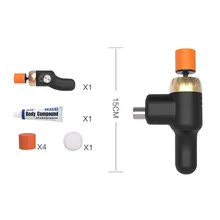 Автомобильный полировщик 60 Вт переменная скорость 6000 уход за автомобильной краской полировальная машина 12 В