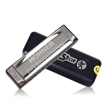 

10 Hole Diatonic Blues Harmonica Armonicas Mouth Ogan Woodwind Musical Instrument Melodica