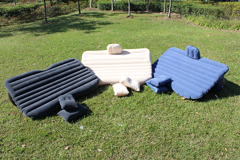 MotoLovee Car Soft Air Inflatable Travel Mattress Bed for Car Back Seat Comfortable Sofa Cushion Pillow Outdoor Camping Mat Cush