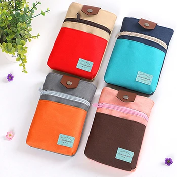 

2019 Hot Sale Crossbody Passport Case Card Package Splice Travel Wallet Smartphone Bags Creative Coin Bank Card Sets Travel Tool