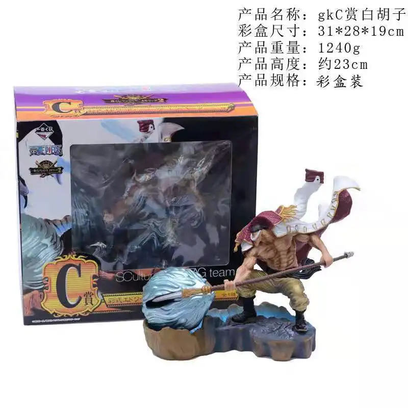 

One Piece Sledgehammer with White Beard GK White Beard C Reward Earthquake Fruit Boxed Garage Kit Model