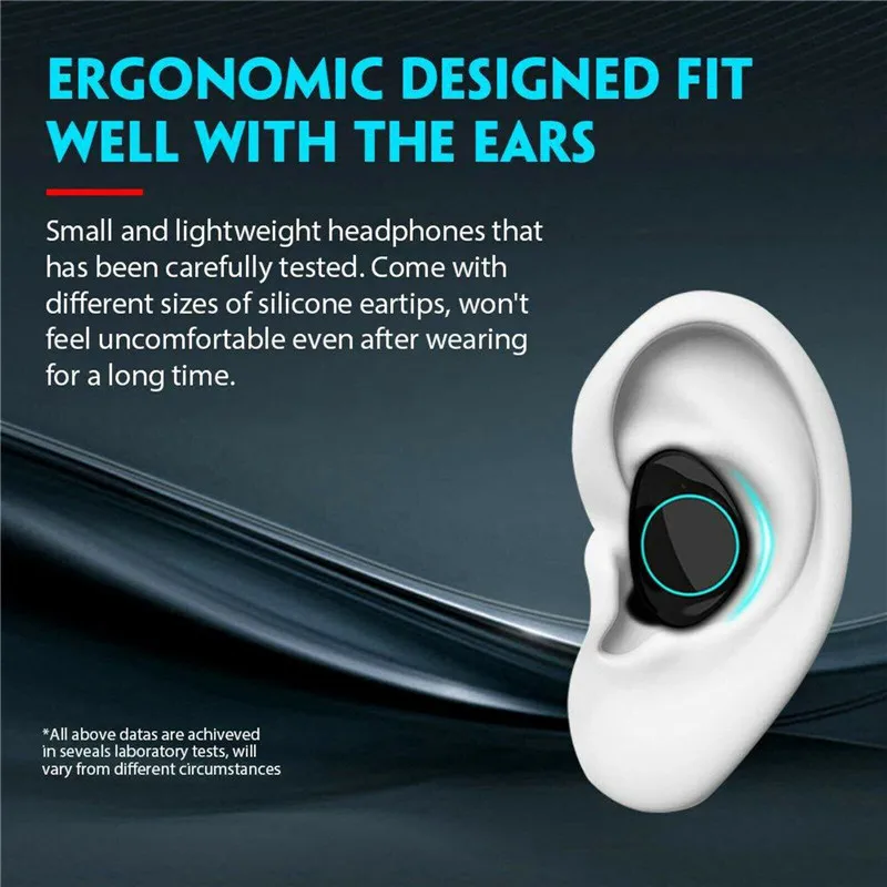X6 pro/T9/X11 4000 мАч Bluetooth 5,0 гарнитура спортивные наушники бас истинные беспроводные стерео наушники IPX7 Hands-Free светодиодный мини-наушники