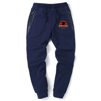

Stranger Things Mens Fashion Pants Trousers High Quality Loose Fashion Sweatpants Streetwear Pants Hot Sell Zipper Pockets Pant