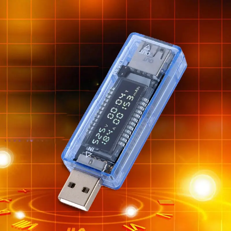 Горячая эдаль USB гаджеты качественное мобильное USB зарядное устройство мобильный детектор напряжения напряжение ток и напряжение Амперметр Вольтметр