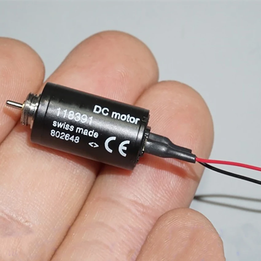 

5-12V diameter coreless micro 10mm moving-coil motor, 1mm shaft DIY gearbox precision motor for high-end electrical equipment