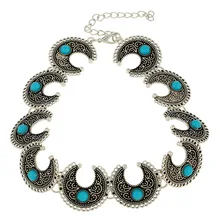 Длинное ожерелье колье последняя Западная Богемия древнее ожерелье инкрустированный дизайн горячая распродажа ювелирные изделия