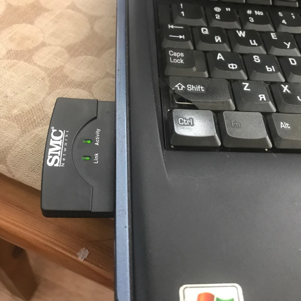 SMCWCB N2 300 Мбит/с беспроводной Wi Fi адаптер EZ Connect N Pro PCMCIA Wlan карта 2 4 ГГц беспроводная