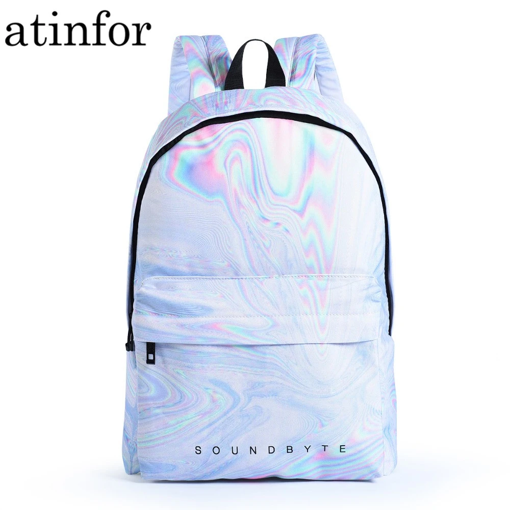 all white bookbag