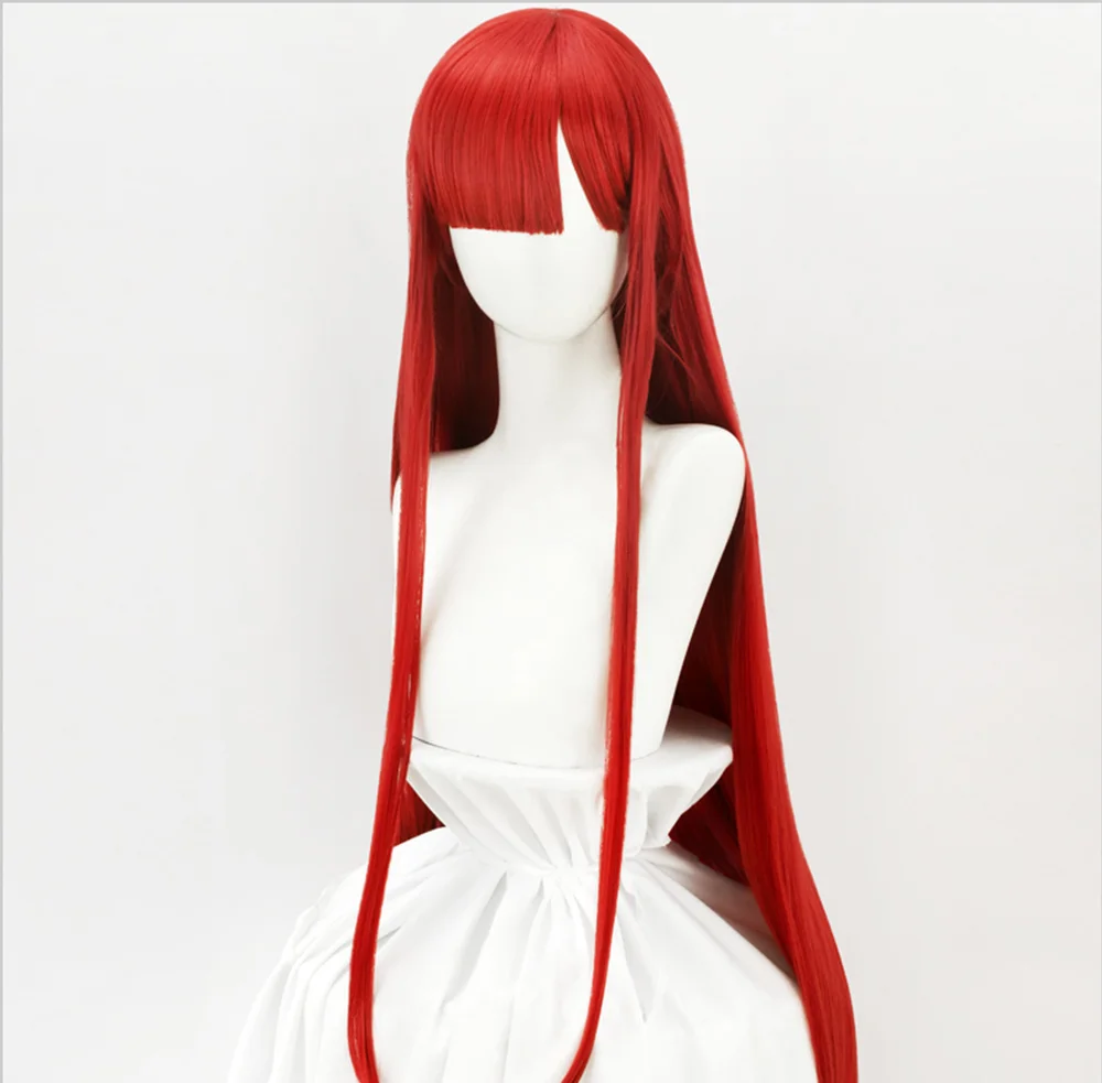Парик HSIU Game FGO Oda Nobunaga Fate / Grand Wig Day 6 демон красное платье на Хэллоуин красные