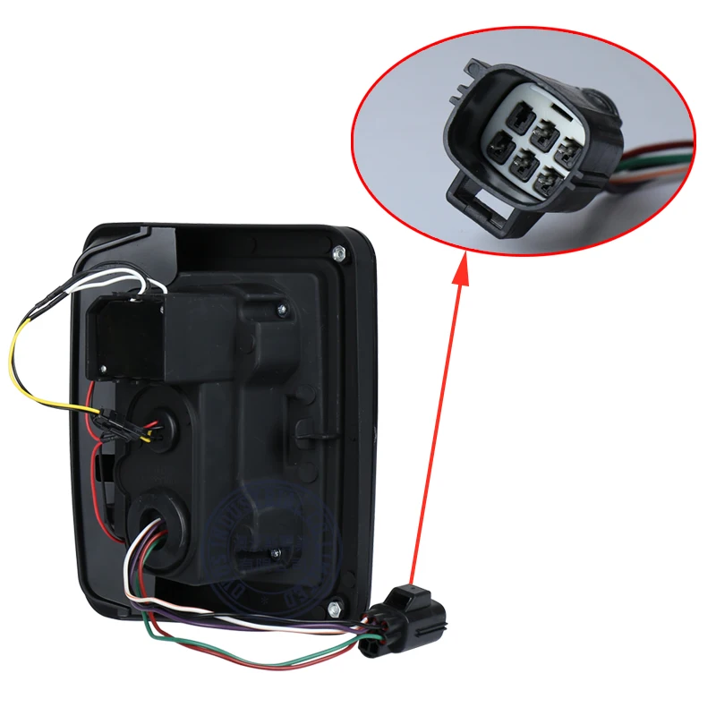 Plug and Play 12V задний тормозной светильник Led для Jeep Wrangler JK 2007 2015|Фара авто в сборе| |