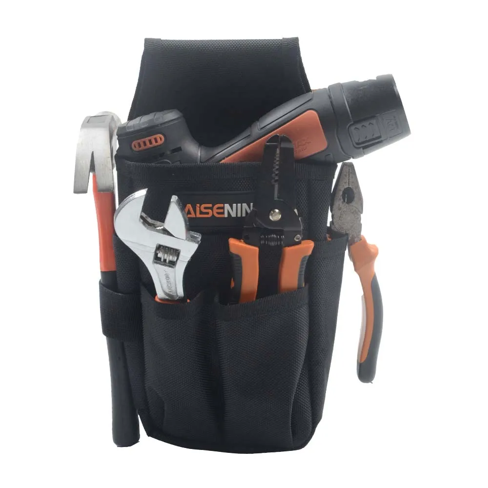 

Tool Belt for Electrician Technician Tool Bag 600D Oxford Waist Pocket Pouch Small Tool Bag With Belt Screwdriver Holder