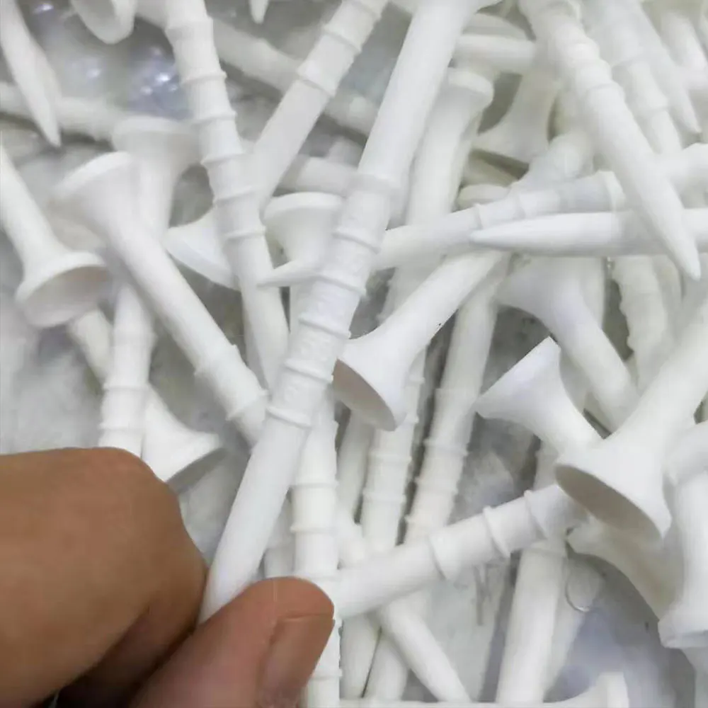 Прекрасный белый мягкий резиновый тренировочный Досуг играя пластиковый шар Стад Гольф ногтей Спортивная Подушка Топ МАСШТАБ мяч гвоздь