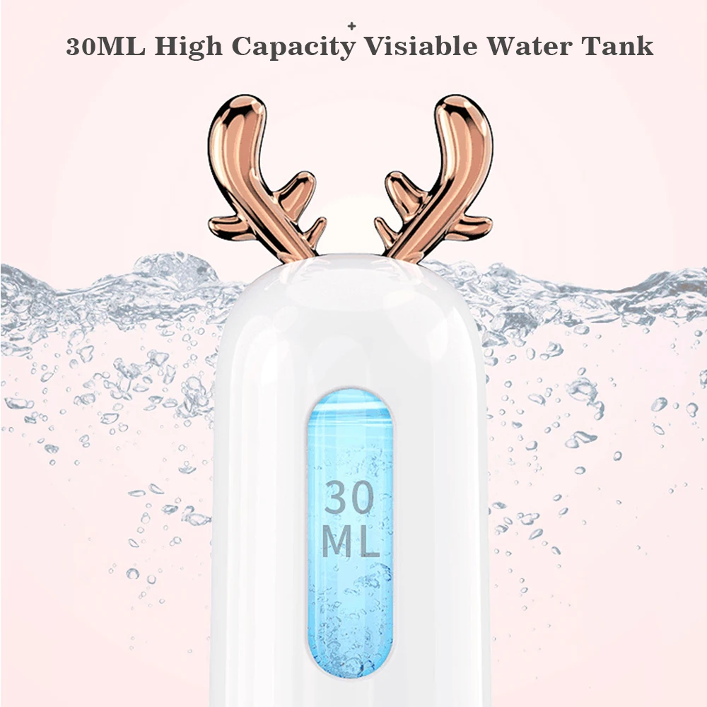Для лица Mister Nano Handy для лица Mister Cool Mist опрыскиватель для лица Пароварка для лица USB Перезаряжаемый