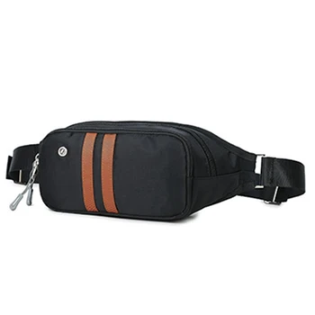

Waist Bag Crossbody Bag Waist Pack Crossbody Bag for Men ,Nylon Waist Pack,Travel Neck Pouch Waist Cross Bag