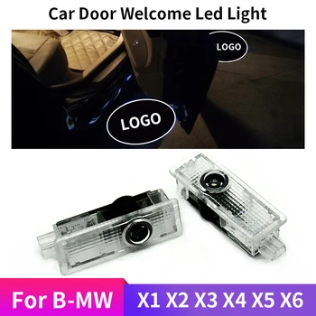 

2X Car Door Welcome Light LED Lamp Laser Ghost Shadow Projector LOGO Light For B-MW 3 Series 5Series 7Series X1 X3 X5 X6 Styling