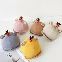 Весенняя шляпа для младенцев и Осенняя детская Кепка для девочек, очень милая бейсболка для детей от 5 месяцев до 18 месяцев, Детская кепка