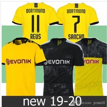 19 20 Дортмунд футбольный Джерси Филипп готзе Реус пулисический WITSEL PACO ALCACER взрослые Дортмунд Джерси