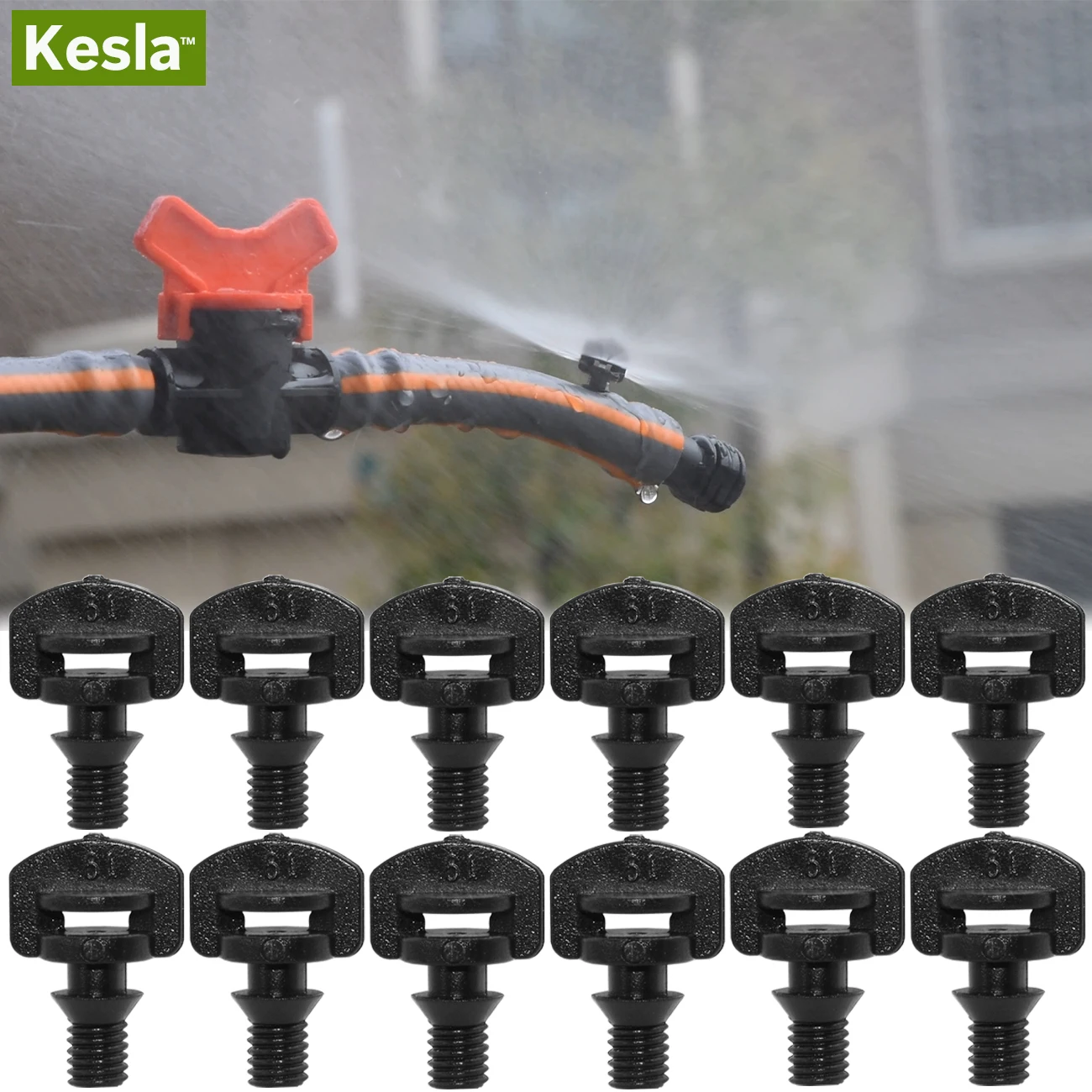 Nozzles Atomized-Sprayer Agriculture Garden Irrigation Sprinkles Micro Thread 50PCS 360-Degree