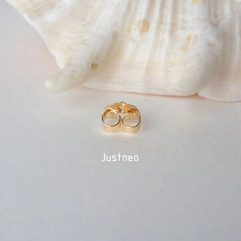 18k黄金蝴蝶耳背 (3)