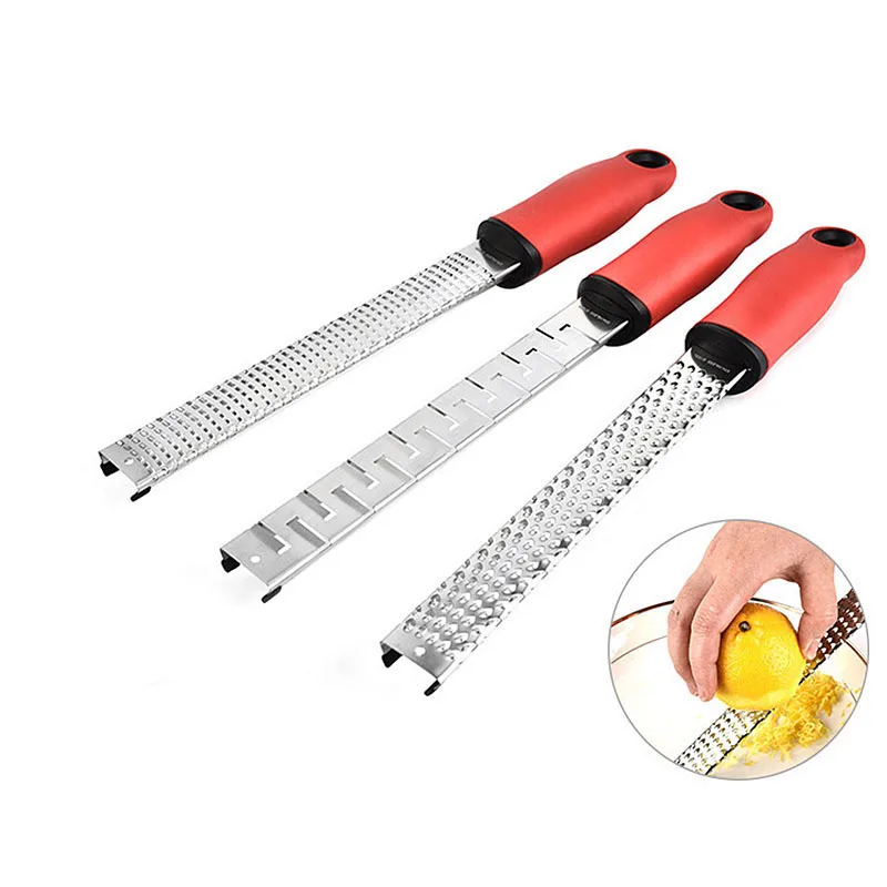 

Stainless Steel Lemon Grater Cheese Zester Multifunction Peeling Orange Device Fruit Peeler Kitchen Accessories