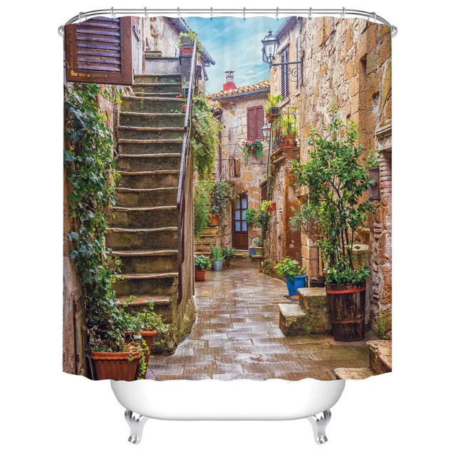 Landscape-indoor-flowers-plants-Waterproof-Polyester-Bath-Single-Printing-Shower-Curtain-for-Bathroom-Decorwith-12-Hooks.jpg_640x640 (1)