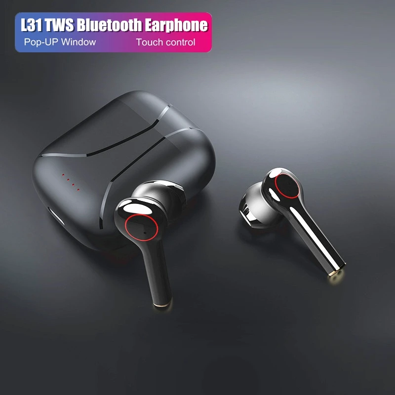 Наушники L31 TWS Bluetooth 5 0 Hi-Fi наушники беспроводные для Iphone Xiaomi Redmi Samsung гарнитура 9D