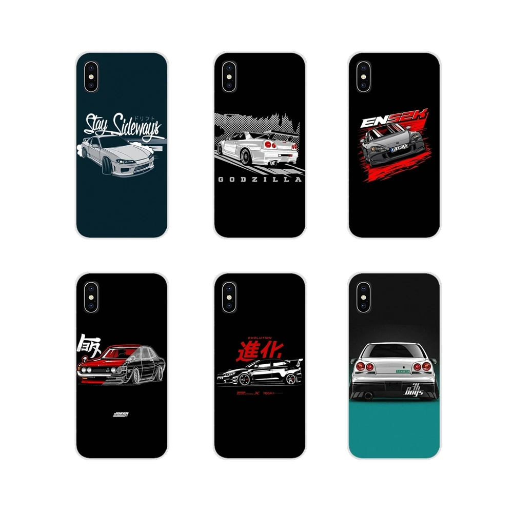 

For Xiaomi Mi4 Mi5 Mi5S Mi6 Mi A1 A2 5X 6X 8 9 Lite SE Pro Mi Max Mix 2 3 2S sports car jdm drift Accessories Phone Cases Covers