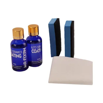 

2Pcs Anti-scratch Car Polish Car Liquid Ceramic Coat Auto Detailing Glasscoat Paint Care Super Hydrophobic Glass Coating Polish,
