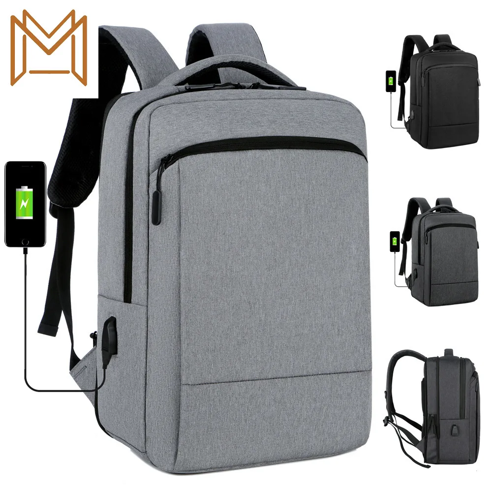 

Man Computer Both Shoulders Package More Function Business Trip Backpack Waterproof Student Bag