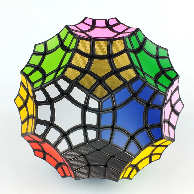 Высокое качество VeryPuzzle скорость tutminx футбол волшебный куб скорость головоломка Рождественский подарок идеи детские игрушки для детей - Цвет: Black