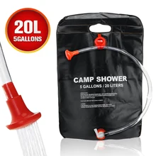 Ванн для кемпинга 5 галлонов/20L солнечного нагрева сумка Портативный шайба для хранения воды для купания сумка для автомобиля на открытом воздухе Пеший туризм для пикника Ванн для кемпинга 5 галлонов/20L солнечного нагрева сумка Портативный шайба для хранения воды для купания сумка для автомобиля на открытом воздухе Пеший туризм для пикника