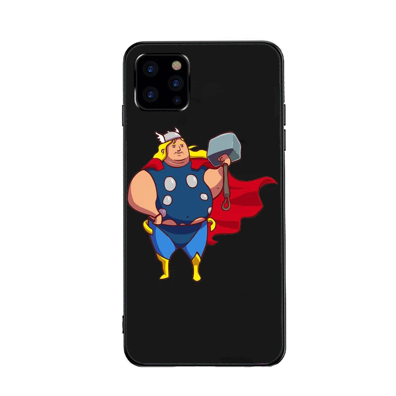 TPU Вам не нужен Abs, чтобы быть достойным Fat Thor чехол для телефона iphone 11 11Pro 6s 7 7plus 8 8plus XR XS XSMAX Marvel Avengers Fat Thor - Цвет: TPU