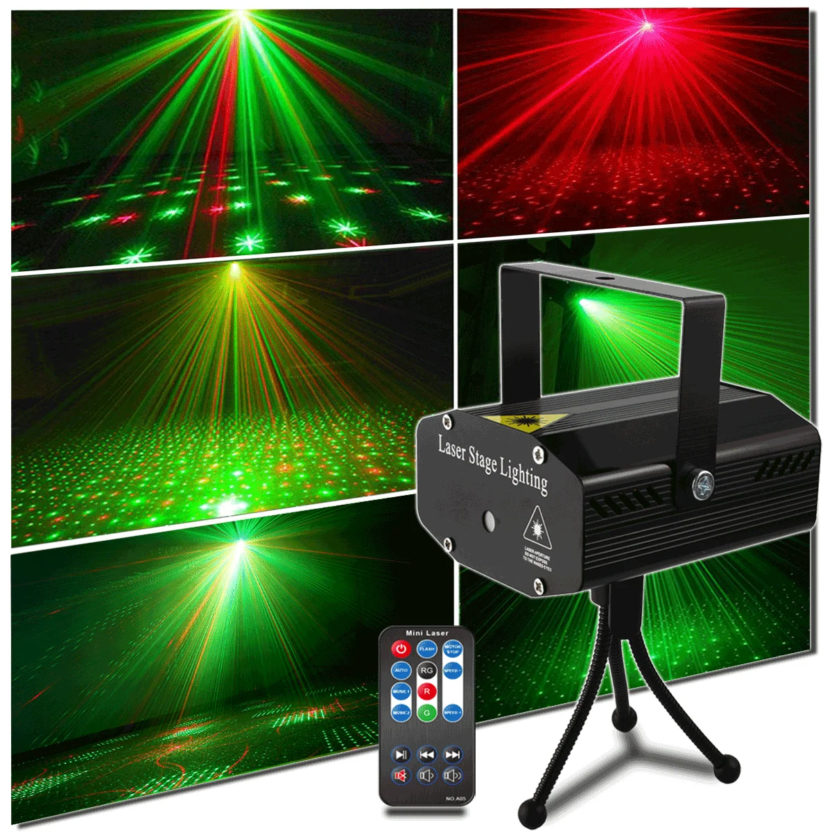 Remote Control RG Gypsophila Christmas Lights Mini Stage Effect Laser Projector Atmosphere Decoration For Home DJ Disco Party holiday atmosphere lights led fiber optic lights lanterns starry sky wedding party christmas decoration home furnishing