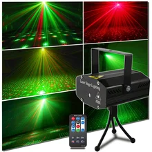 Lumières de noël RG Gypsophila, Mini projecteur Laser à effet de scène, décoration d'ambiance pour la maison, fête DJ Disco