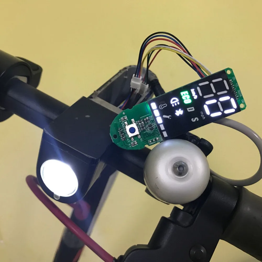Online Tablero para Xiaomi M365 Pro Scooter placa de circuito con cubierta de pantalla para Xiaomi M365 Scooter salpicadero velocidad Power Show partes