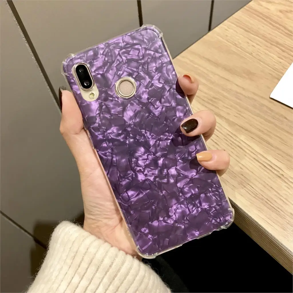 Anti-Shock Marble Armor Phone Case For Huawei Honor 20 10 10i 9 Lite 9X Pro 8X 8C 7C 7A 8A Y7 2018 Cover TPU Silicone Soft |