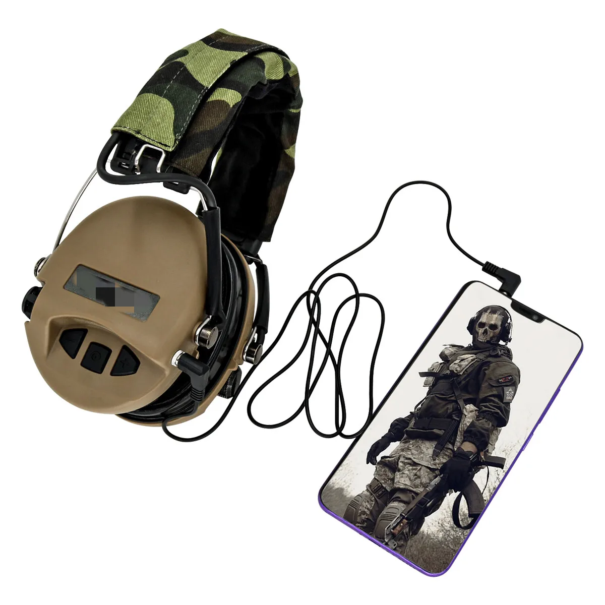 Casque Anti Bruit Tir Militaire