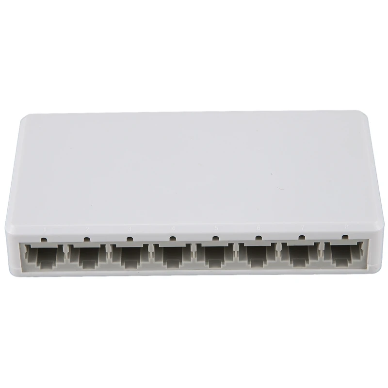 8 Порты гигабитный коммутатор для рабочего стола RJ45 коммутатора Ethernet 10/100 Мбит/с