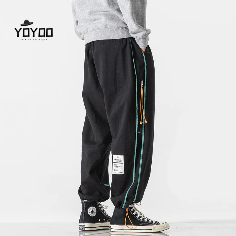 

YOYOO new winter men clothing cotton men pants oversized streetwear cargo pants men casual loose pants men's pants man