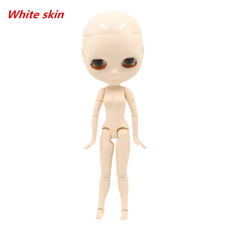 Фабрика Blyth кукла BJD, 19 суставов, нео-кукла Обнаженная голова индивидуализированные куклы могут изменить Макияж DIY, 1/6 мяч соединены куклы - Цвет: white skin 7 Joints