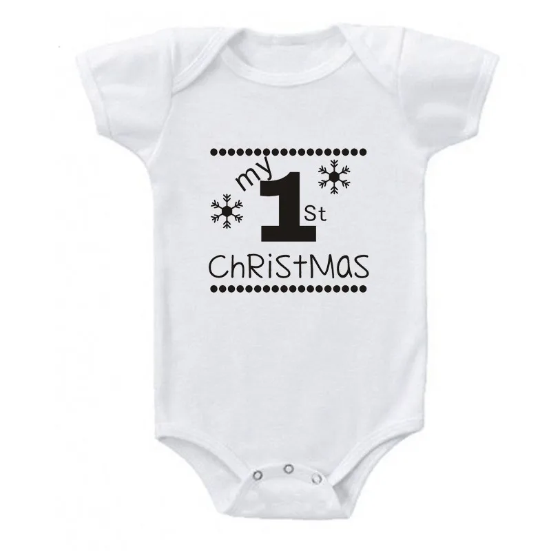 С надписью My First Christmas фоны для фотосъемки новорожденных детей с от Carter's, детский костюмчик, хлопок короткий рукав боди для маленьких мальчиков девочка Onesies комбинезон для младенцев, Рождественская одежда