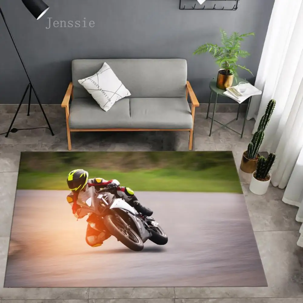3D Printing Bedroom Area Carpet Racing Car Motorcycle Soft Large Carpet Room Non-Slip Floor Carpet Living Room Rug
3D Printing Bedroom Area Carpet Racing Car Motorcycle Soft Large Carpet Room Non-Slip Floor Carpet Living Room Rug