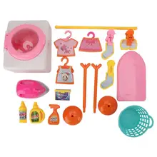 Моделирование стиральная машина набор модель игрушки Дети ролевые игры Обучающие игрушки обучение стиральная ткань сушилка для белья