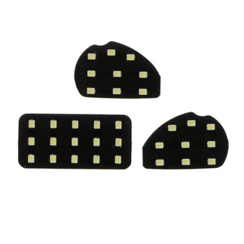 

3pcs Car Interior LED Reading Lamp Roof For Ford Ecosport Focus 2 MK2 2007-2014