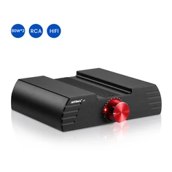 AIYIMA Audio A8 Power Amplifier MA12070 Stereo Sound Amplifier   80W×2 Stereo Sound Speaker Amplifier Home Theater System DIY