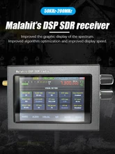 

1.10C SDR Receiver Malachite 50Khz-2GHz Radio Software with 3.5 Inch Touching LCD Screen Spectrum Analyzer DSP Noise Reduction