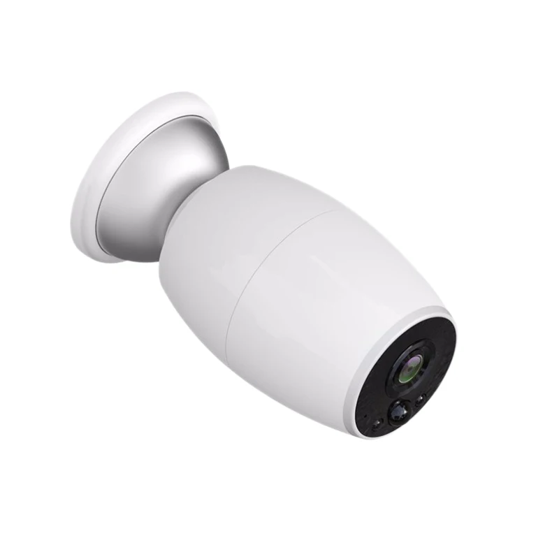 

720P Hd Indoor Wifi Camera Ir Led Pir Wireless Battery-Powered Security Ip Camera with Two Way Audio Mini Sd Card Slot