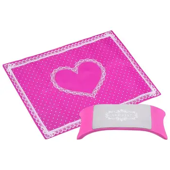 

1Pc Foldable Hand Pillow Manicure Mat Nail Beauty Tool Hand Pad Silicone Hand Mat for Hands Women Salon Nail Art