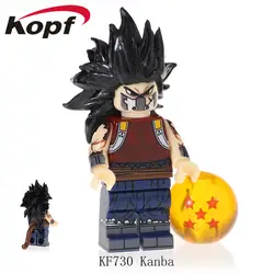 Singel распродажа серия Dragon Ball Kanba сын Goku vegeta Vegetto сон Гохан Кирпичи Строительные блоки подарок для детей игрушки KF730